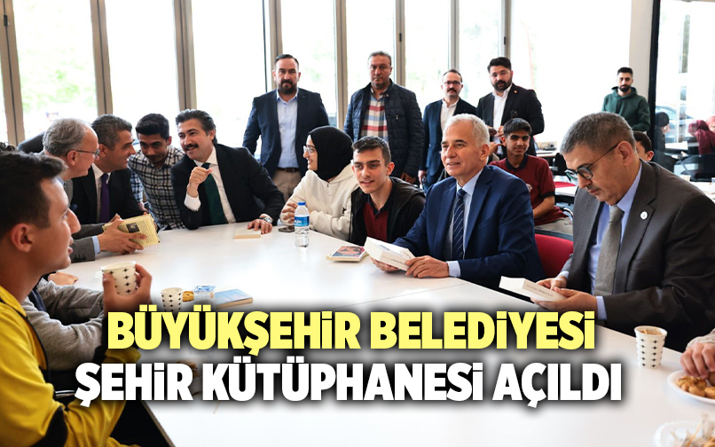 Denizli Büyükşehir Belediyesi Şehir Kütüphanesi Açıldı Denizli Aktüel