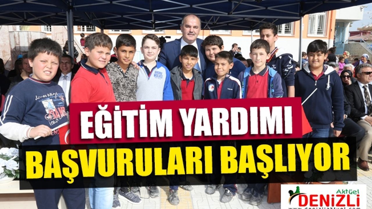 Pamukkale Belediyesi’nin Eğitim Yardımı Başvuruları Başlıyor