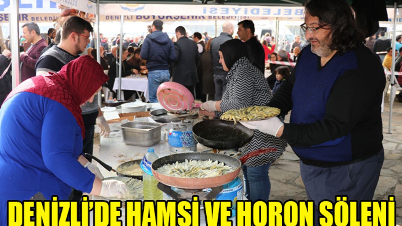Denizli’de Hamsi Ve Horon Şöleni