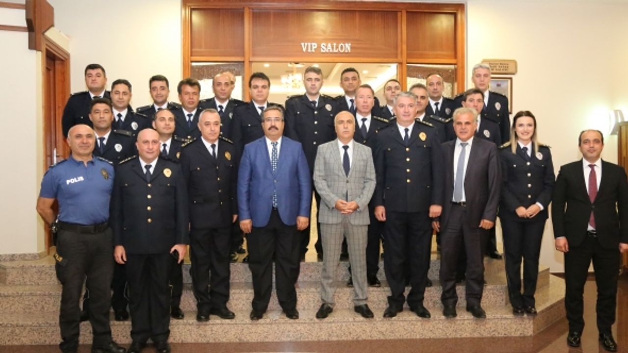 Denizli Emniyetinde Rütbe Terfi Töreni