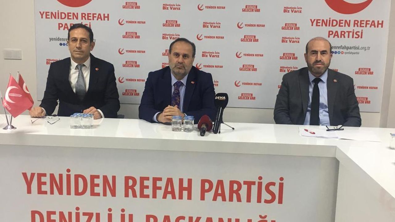 Yeniden Refah Partisi Denizli Teşkilatı İlk Toplantısını Gerçekleştirdi