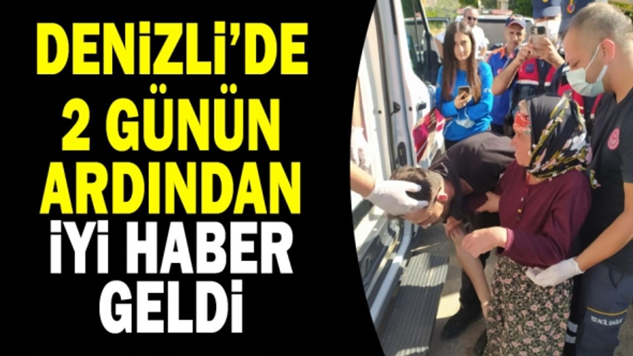 Denizli’de 2 Günün Ardından İyi Haber Geldi