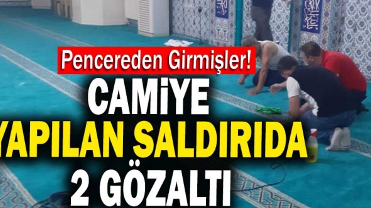Denizli’de Camiye Yapılan Saldırıda 2 Gözaltı!