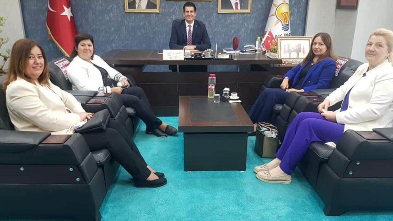 Yücel Güngör'e Kadın Kollarından Önemli Ziyaret
