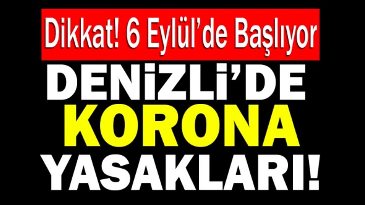Denizli Valiliği’nden Son Dakika Açıklaması! Aşı İle İlgili Yeni Kararlar Alındı!