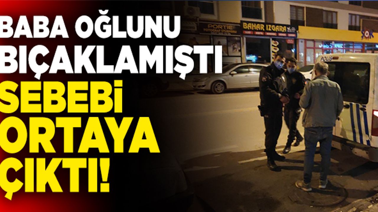 Denizli’de Baba Oğlunu ‘Nakliye Ücreti’ Nedeniyle Bıçakladı