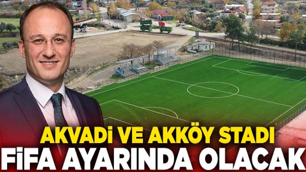Akvadi Ve Akköy Statlarının Zeminlerine FİFA Kontrolü Yapılıyor