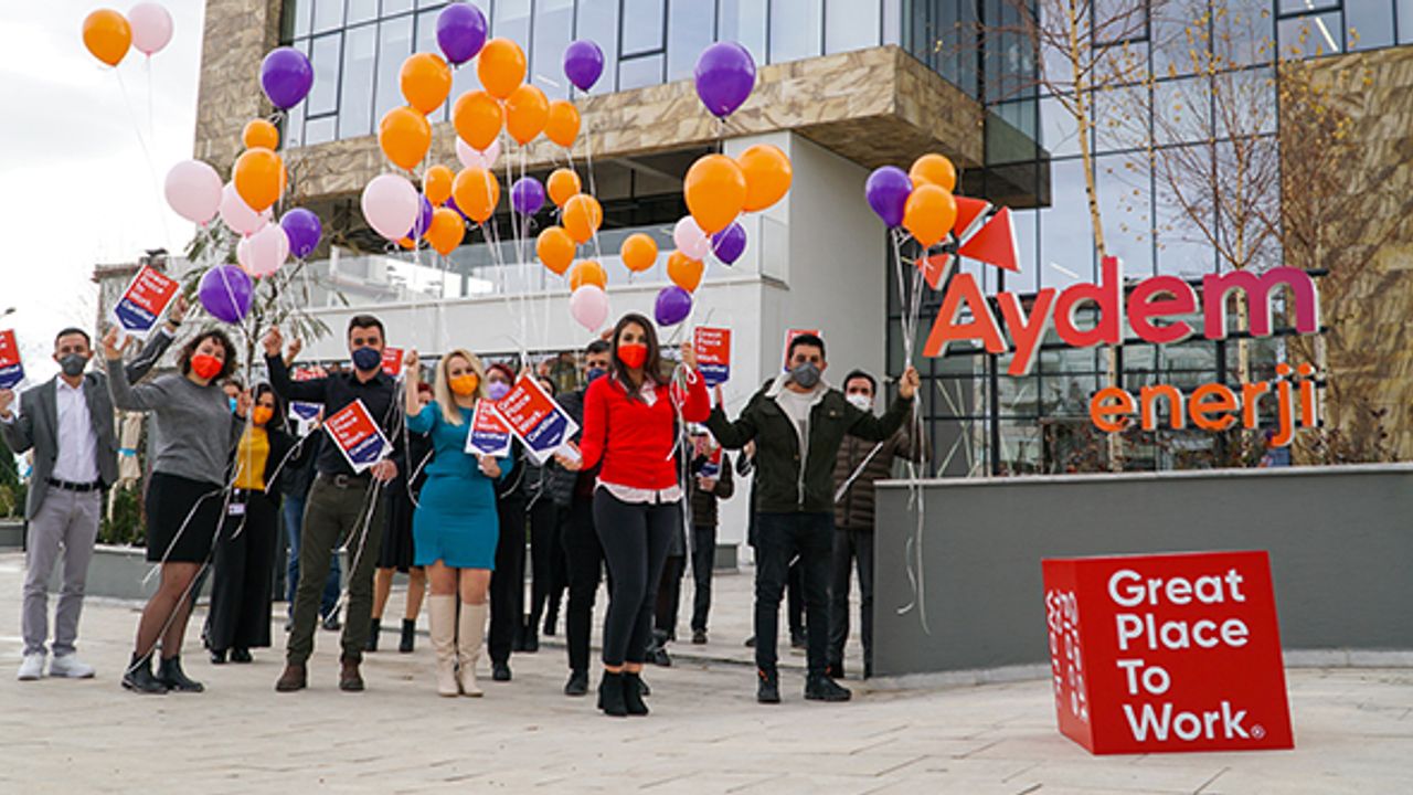 Aydem Enerji, 13 Grup Şirketiyle Great Place to Work® Sertifikası Aldı