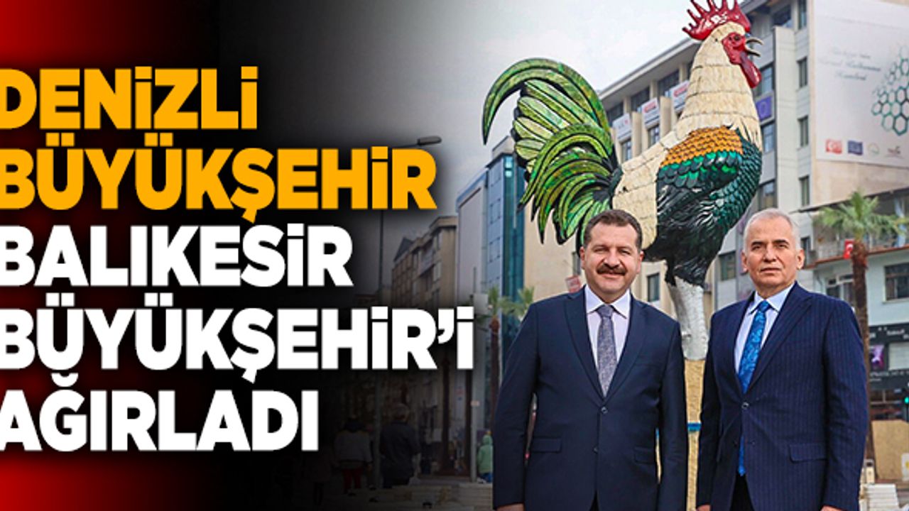 Denizli Büyükşehir, Balıkesir Büyükşehir'i Ağırladı