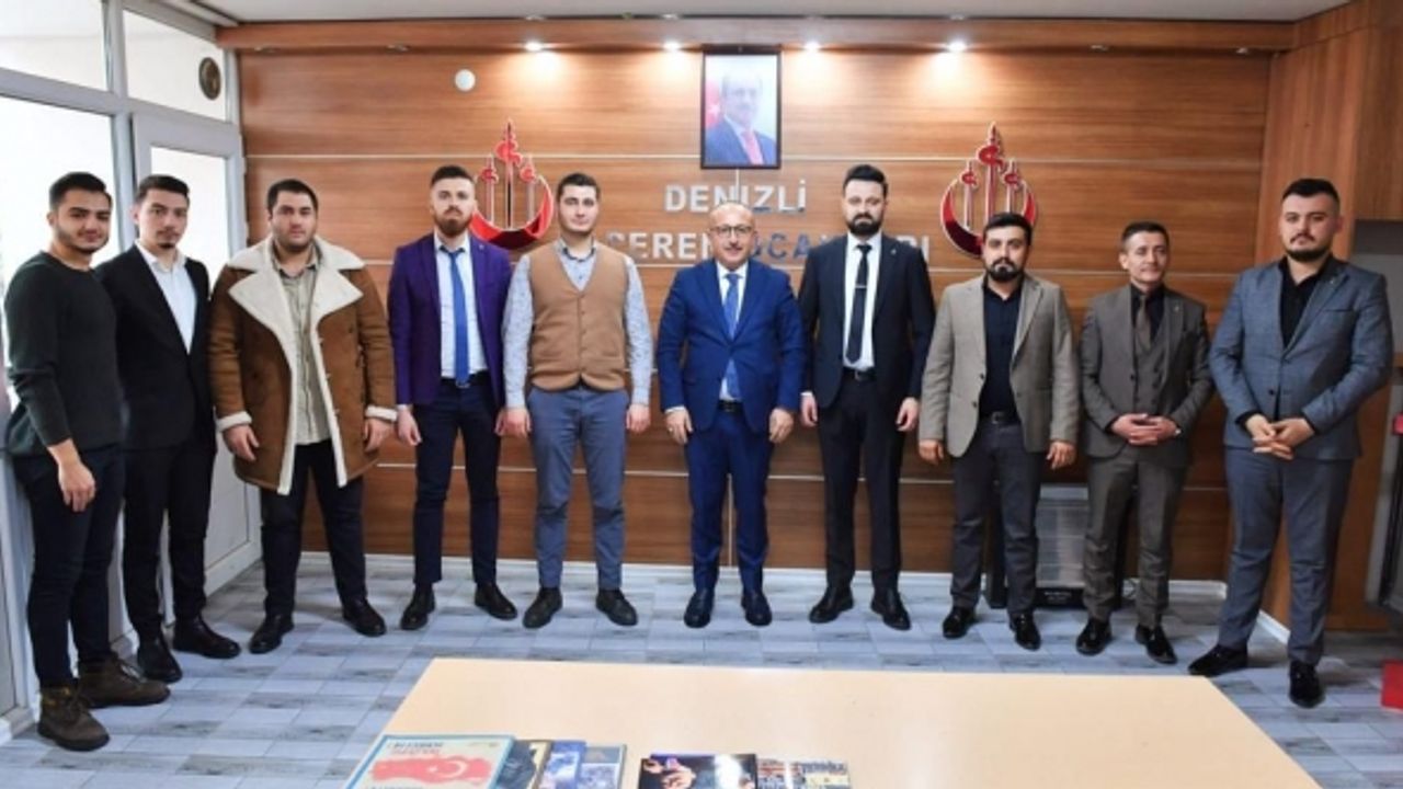 Denizli Valisi Ali Fuat Atik Alperen Ocaklarını Ziyaret Etti