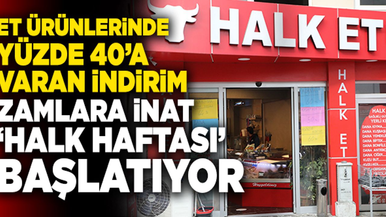 Denizli’de Halk Et, Zamlara İnat Et Ürünlerinde Yüzde 40’a Varan İndirim Yapıyor
