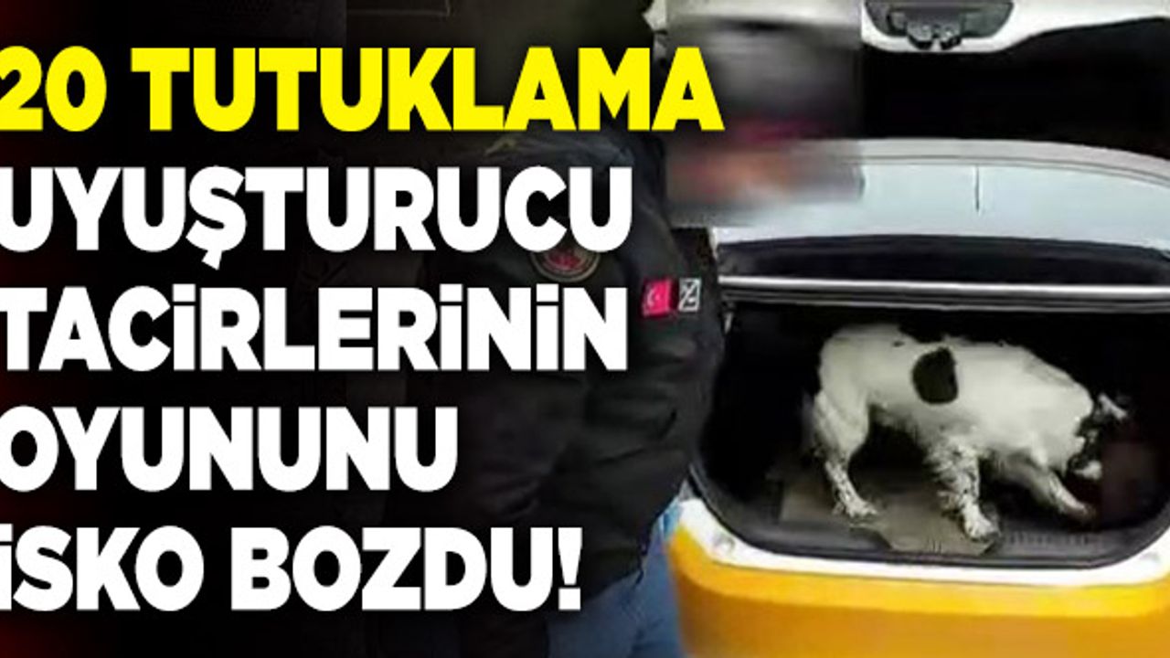 Denizli’de Uyuşturucu Tacirlerinin Oyununu İsko Bozdu!