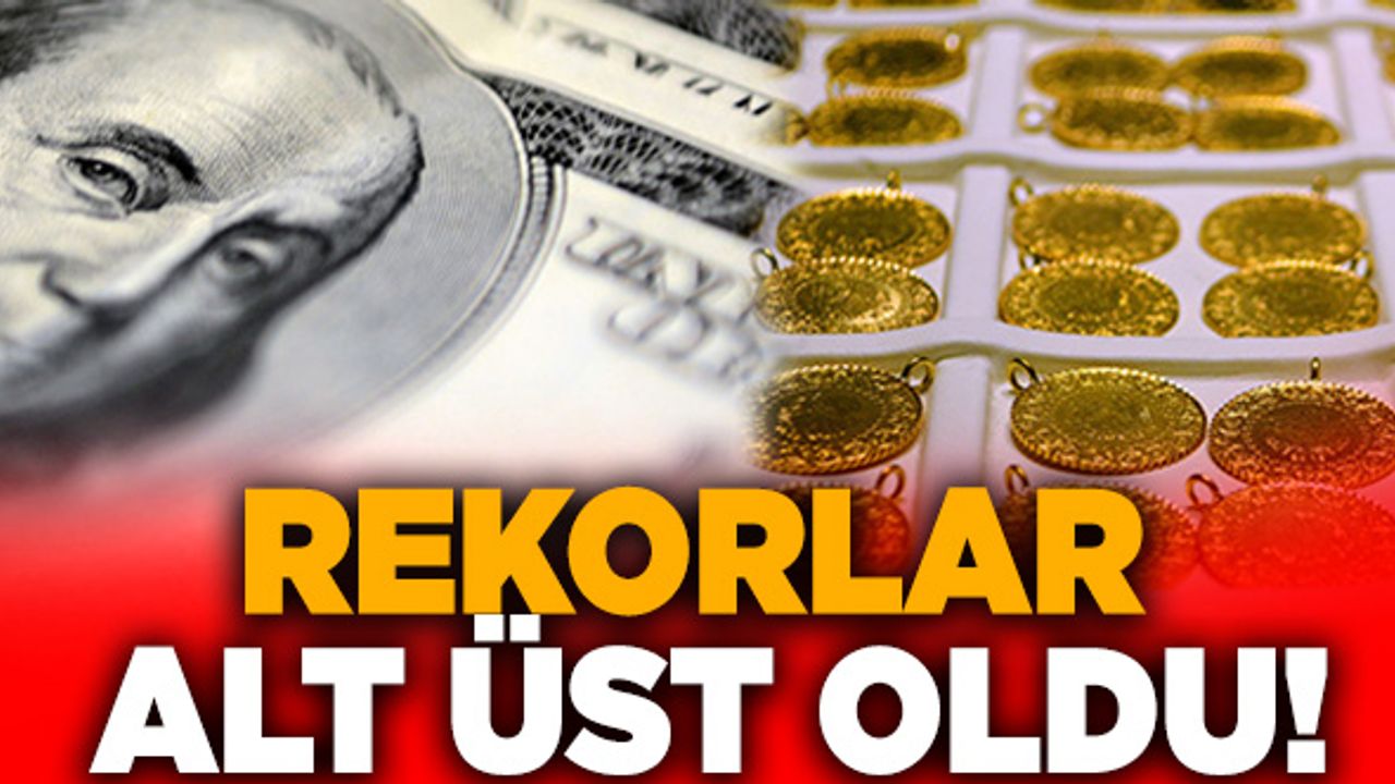 Dolar ve Altında Rekorlar Alt Üst Oldu