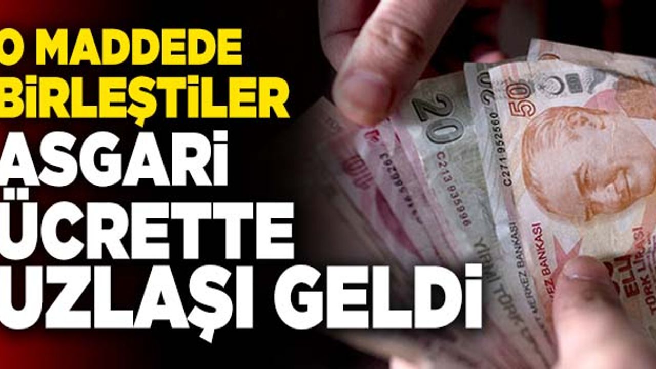 İşçi ve İşveren O Maddede Anlaştı!