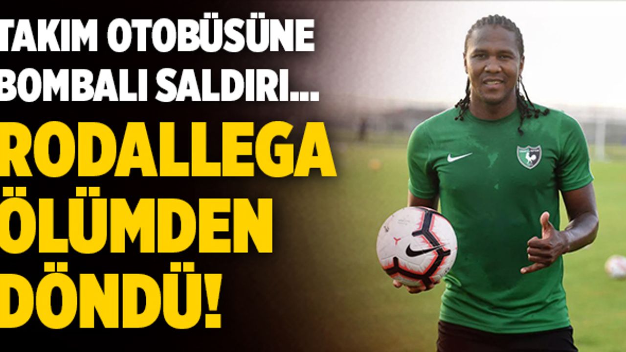 Eski Denizlisporlu Rodallega Ölümden Döndü