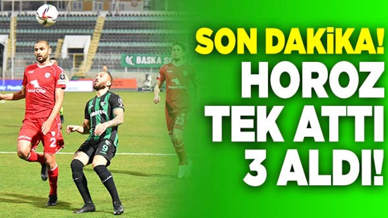 Son Dakika: Denizlispor Haftalar Sonra 3 Puana Uzandı