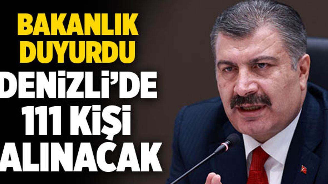 Bakanlık Duyurdu! Denizli’de 111 Kişi Alınacak