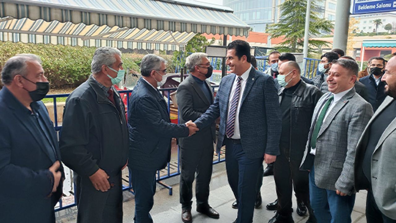 Başkan Güngör Muhtarla Görüştü, “Muhtar Başımızın Tacıdır…”