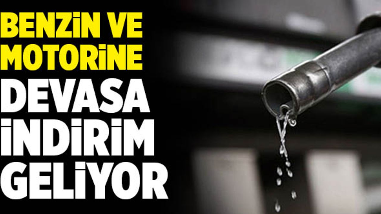 Benzin Ve Motorine Devasa İndirim Geliyor