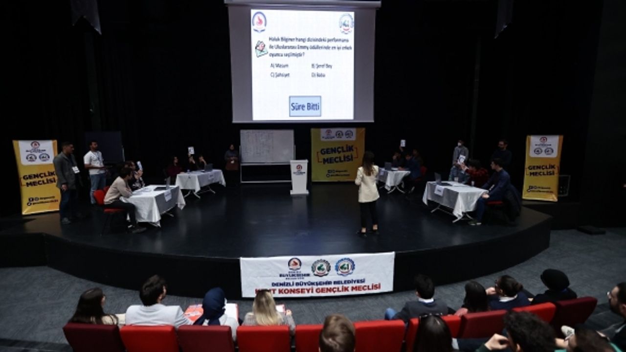 Denizli Büyükşehir Gençlik Meclisi'nden Bilgi Yarışması