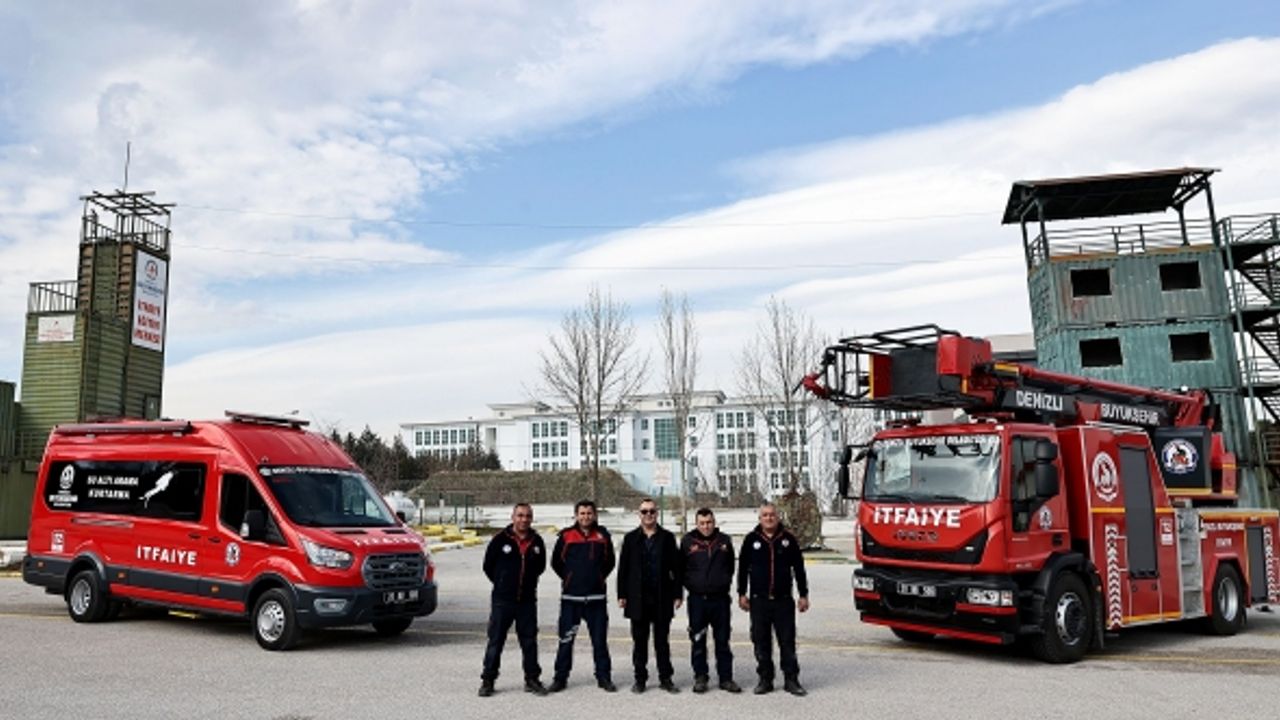 Denizli Büyükşehir İtfaiye Gücüne Güç Kattı