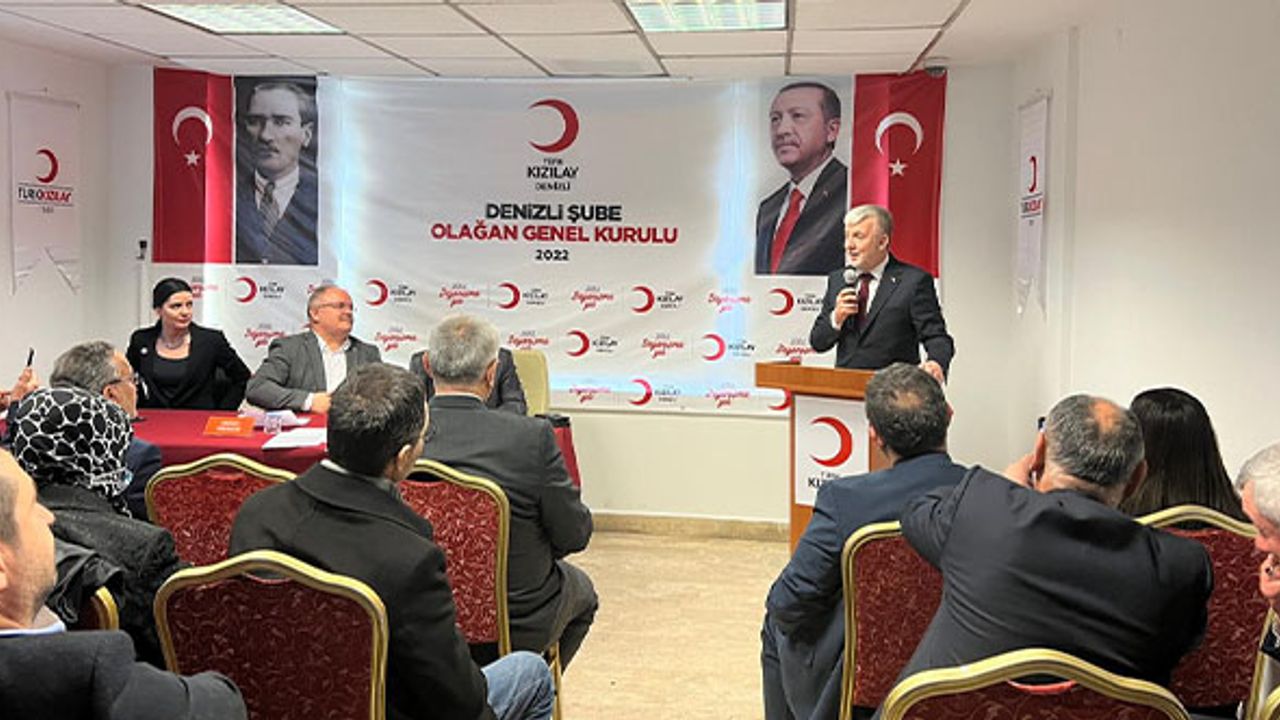 Denizli Kızılay’da Osman Yüceliş Dönemi Başladı