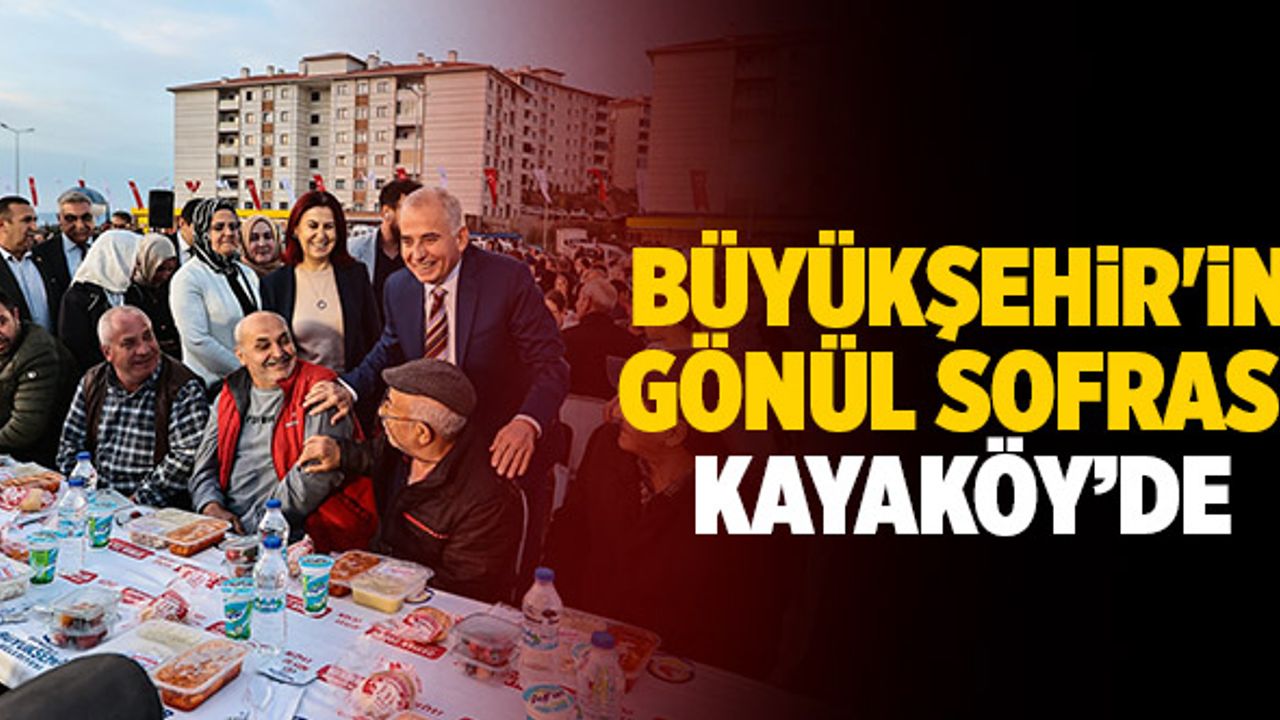Denizli Büyükşehir'in Gönül Sofrası Kayaköy’de