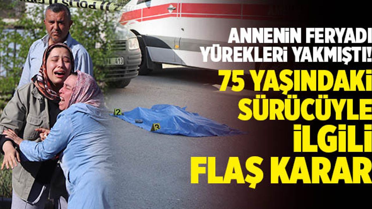 Denizli’de Küçük Çocuğun Öldüğü Kazada 75 Yaşındaki Sürücü Serbest Bırakıldı