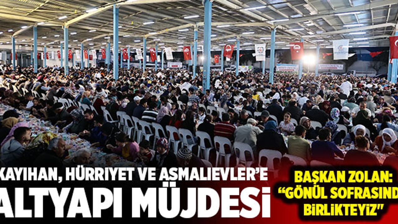 Kayıhan, Hürriyet Ve Asmalıevler’e Altyapı Müjdesi