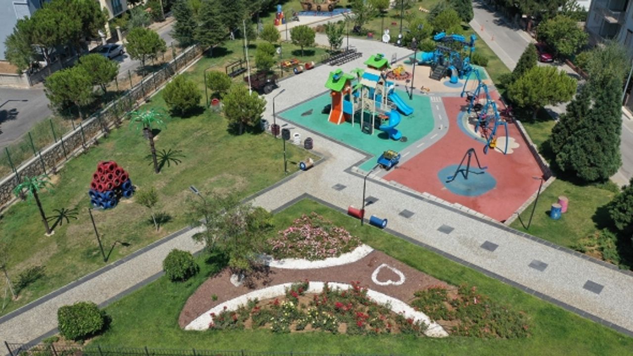 Merkezefendi’de Geri Dönüşüm Parkı Çocukları Bekliyor