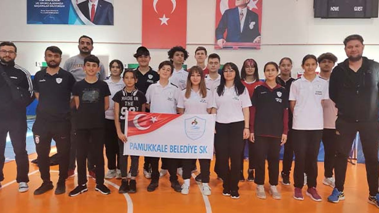 Pamukkale Belediyesporlu Dartçılar Milli Takım Vizesini Aldı