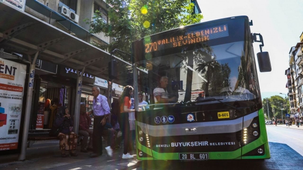Denizli Büyükşehir Otobüsleri LGS’ye Gireceklere Ücretsiz