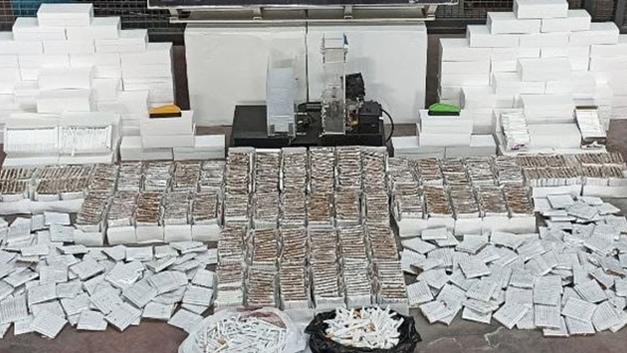 Denizli’de 23 Bin Kaçak Sigara Ele Geçirildi