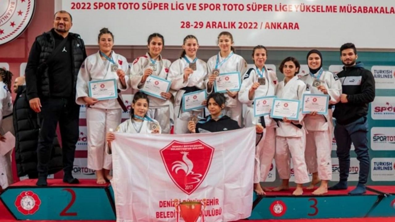 Denizli Büyükşehir Kadın Judo Takımı Avrupa Golden Lig’de