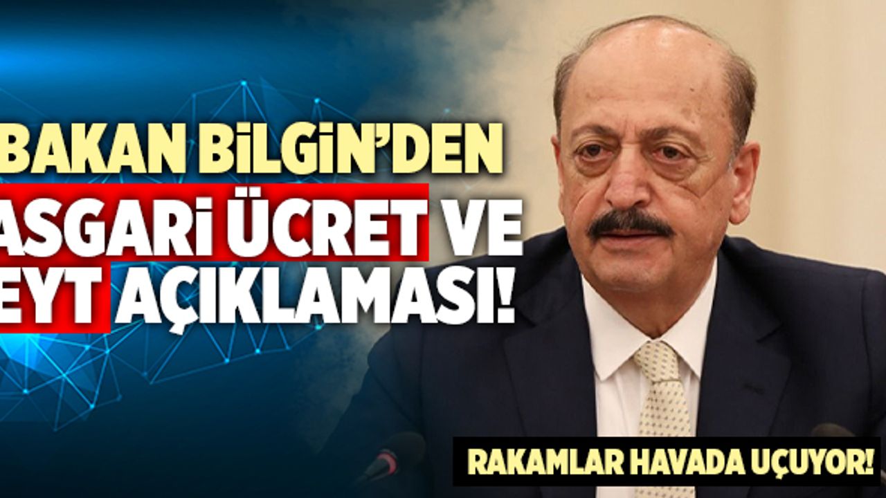 Vedat Bilgin’den Asgari Ücret ve EYT İle İlgili Kritik Açıklama!