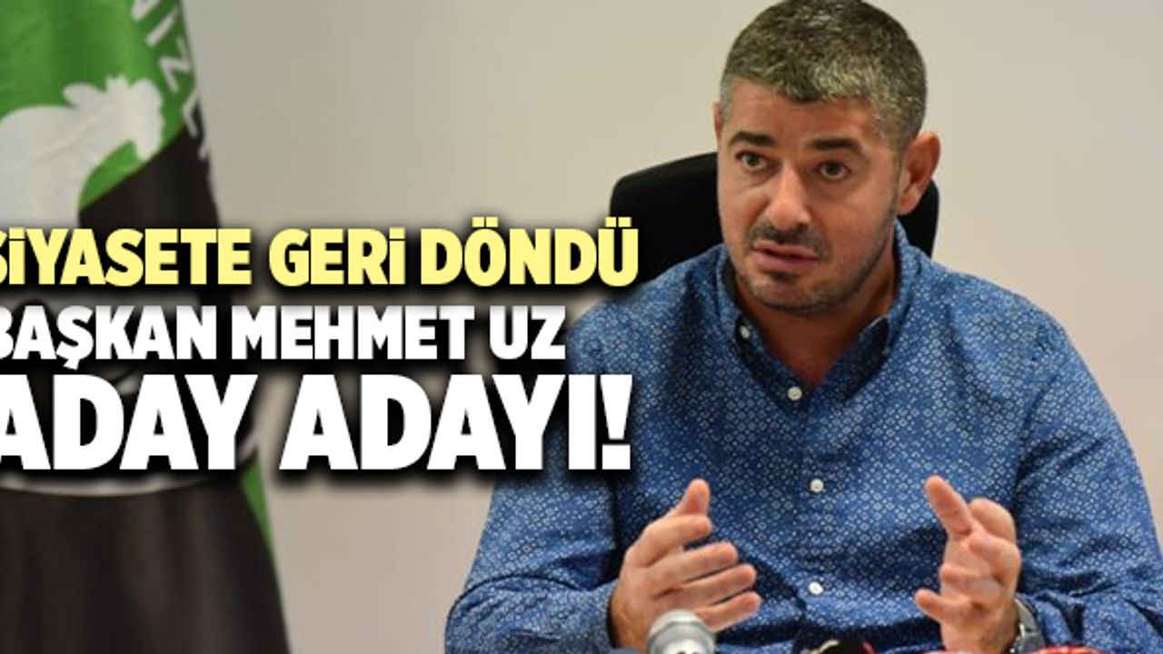 Denizlispor Başkanı Mehmet Uz, MHP’den Aday Adayı Oldu