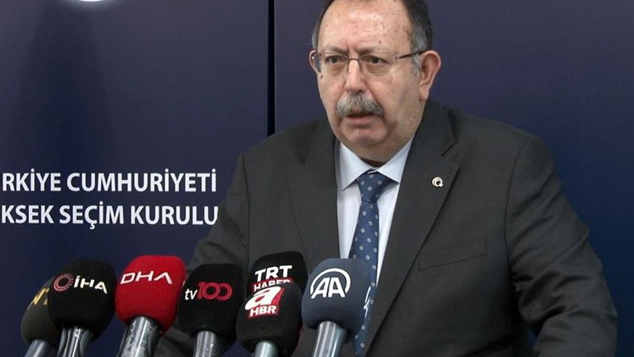 YSK Başkanı Yener:  “Veri Girişimi Devam Ediyor”