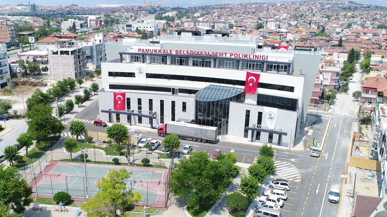 Başkan Güngör; “Pamukkale Belediyesi Semt Polikliniği 24 Saat Açık Olacak”