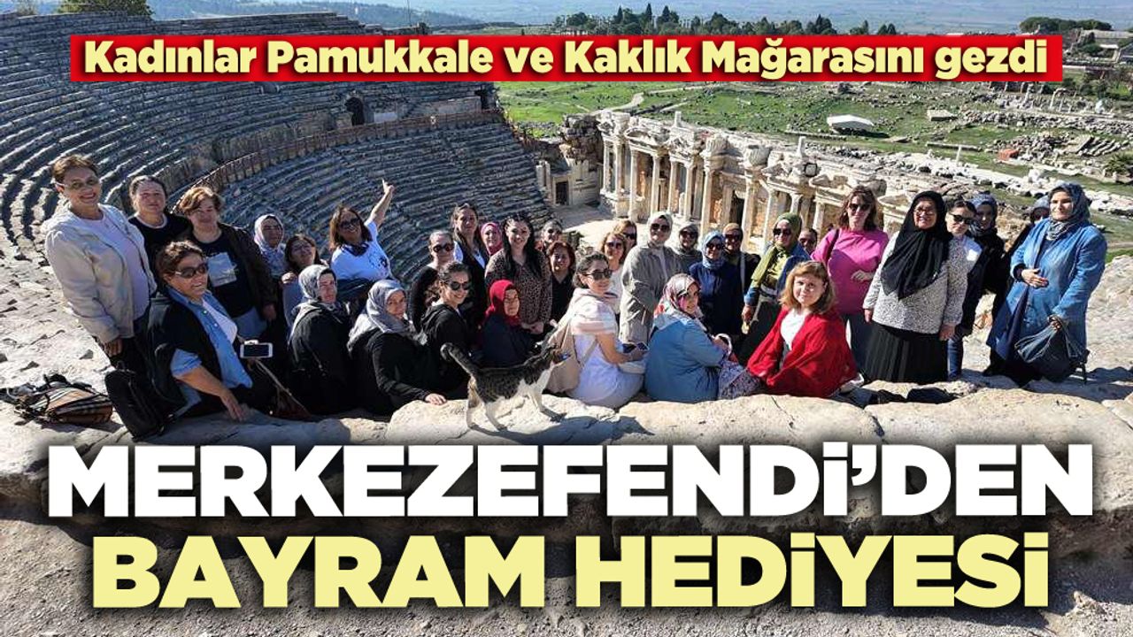 Merkezefendi’den bayram hediyesi