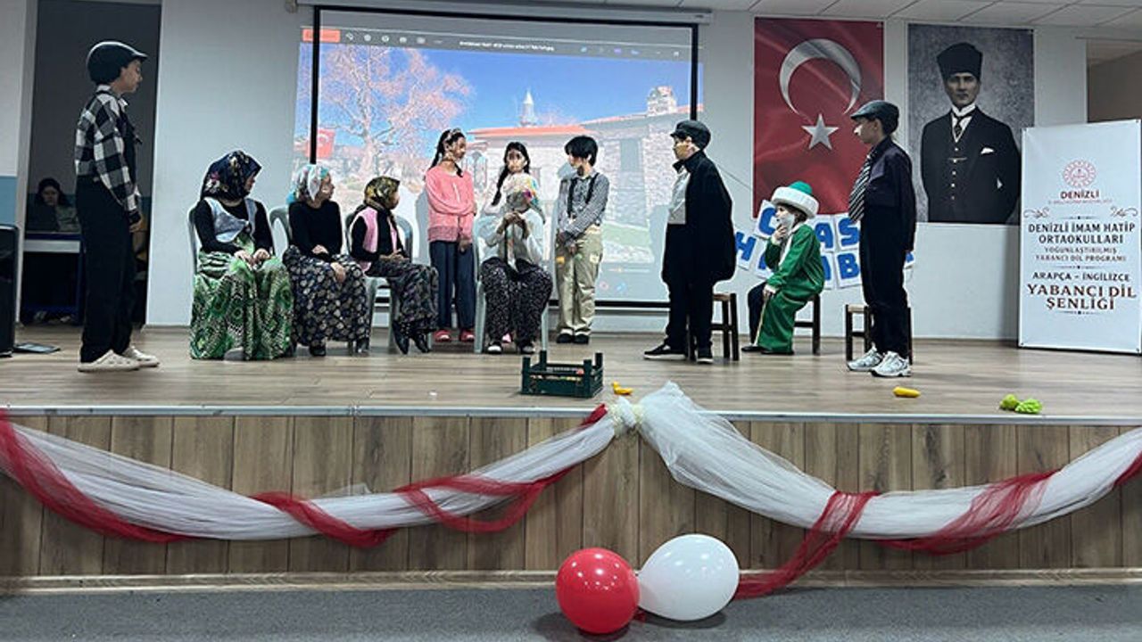 4 İlçede Yabancı Dil Festivali başladı