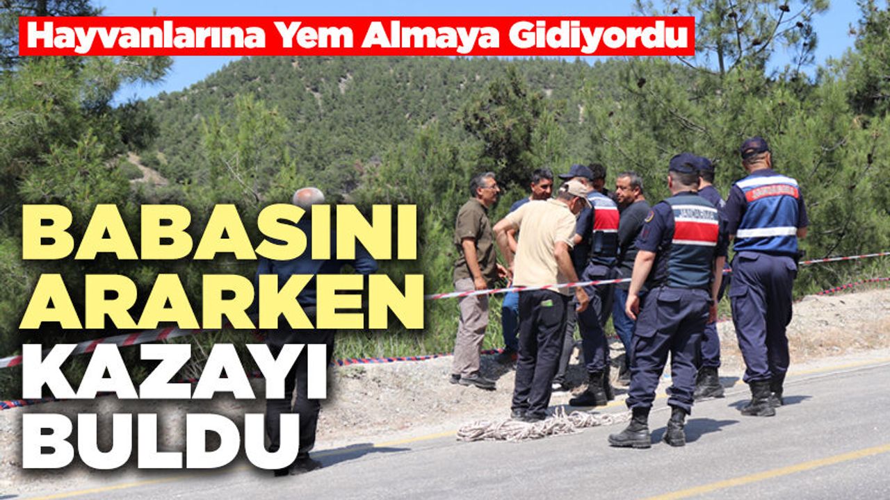 Babasını Ararken Kazayı Buldu