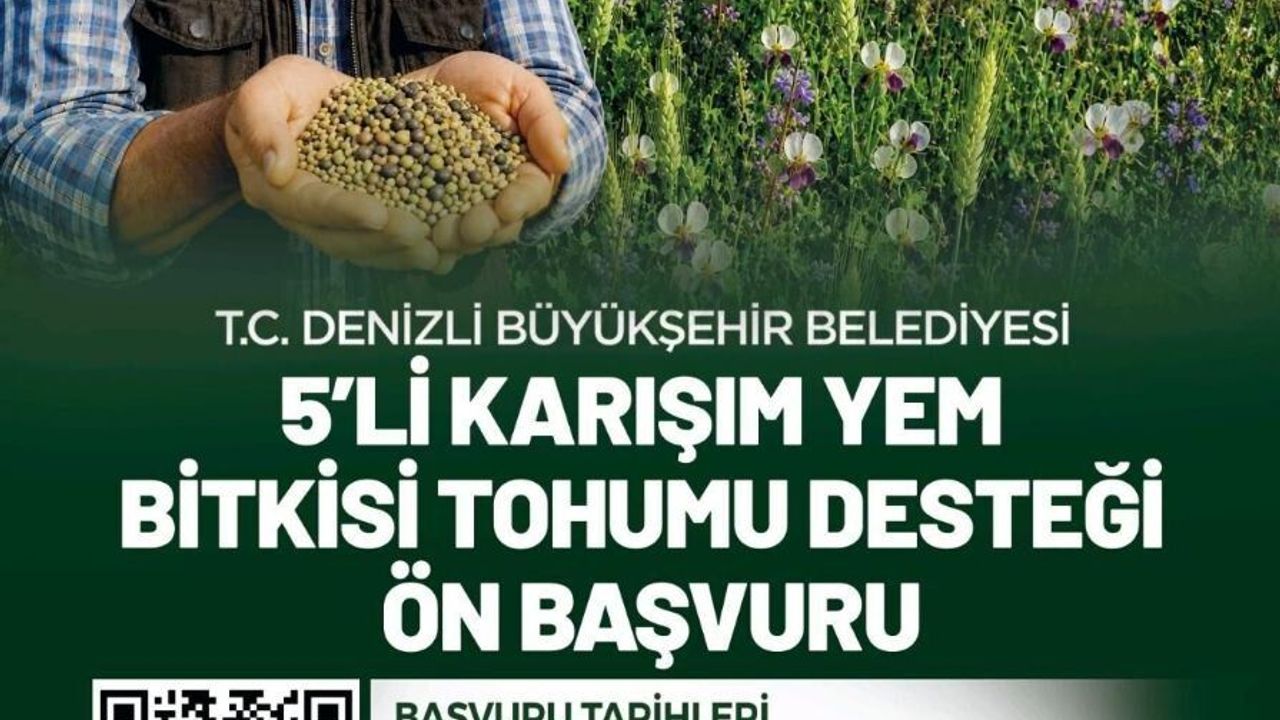 Denizli Büyükşehir’den Yem Maliyetlerine Karşı Güçlü Hamle