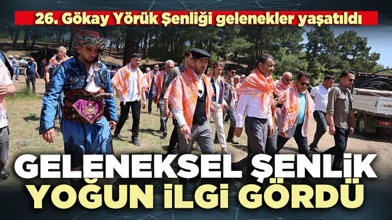 Geleneksel şenlik yoğun ilgi gördü