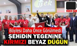 28 Yıl Önce Şehit Olan Askerin Arkadaşları, Şehit Yeğenini Düğününde Yalnız Bırakmadı