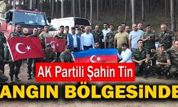 Ak Partili Şahin Tin; Beyağaç-Köyceğiz Sınırındaki Yangın Bölgesine Gitti