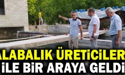 Denizli’de Alabalık Üreticileri İle Bir Araya Geldi