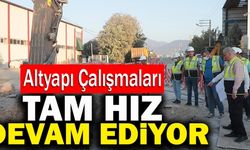 Denizli’de Altyapı Çalışmaları Tam Hız Devam Ediyor