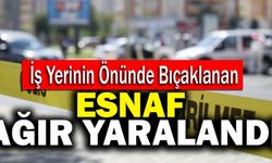 Denizli’de Esnaf İş Yerinin Önünde Bıçaklandı!