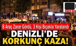 Denizli’de Trafik Kazası Sonrası, Ortalık Meydan Savaşına Döndü!