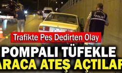Denizli’de Trafikte Silahlar Konuştu! Pompalı Tüfekle Giden Araca Ateş Açtılar!